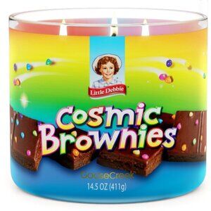 COSMIC BROWNIES CANDLE Goose Creek Co 3 wick NEW